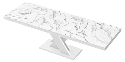 Produktbild von Design Esstisch Tisch HEN-111 Hochglanz ausziehbar 160 bis 256 cm