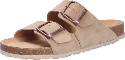 Produktbild von Tamaris Damen Tieffußbett Pantolette beige Größe EUR 36