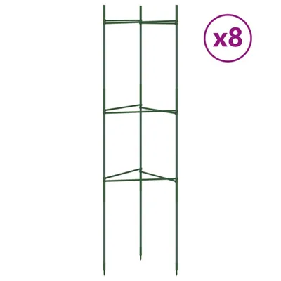 Obrázek produktu pro Podpěrné klece pro rajčata 8 ks 116 cm ocel a PP