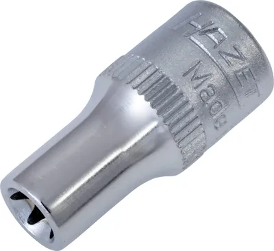 Produktbild von Hazet Steckschlüsseleinsatz 850-E6, 1/4 (6,3 mm) Vierkant hohl, Außen TX Profil, SW E6