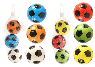 Produktbild von Fußballbälle 3 Stück im Netz ø6cm