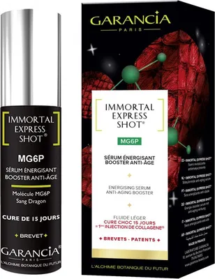 Zdjęcie produktu dla Garancia Immortal Express Shot nº1 Serum energetyzujące 15ml