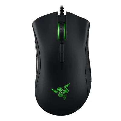 Produktbild von Razer DeathAdder Elite, rechts, Optisch, USB Typ-A, 16000 DPI, 450 fps, Schwarz