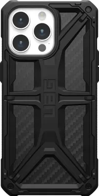 Produktbild von Urban Armor Gear 114298114242, Cover, Apple, iPhone 15 Pro Max, 17 cm (6.7"), Schwarz