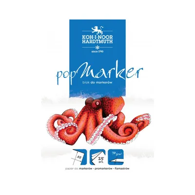 Produktbild von KOH-I-NOOR Markerblock A5 25 Blatt 70 g