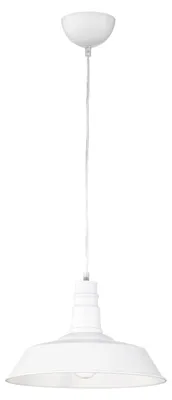 Zdjęcie produktu dla Lampa wisząca WILL biała 1xE27x60W metal wym:150x36x36cm IP20 RL