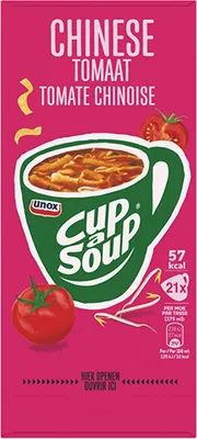 Produktbild von Unox Cup-a-Soup Chinesische Tomate 21 x 175 ml