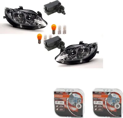 Produktbild von Scheinwerfer + Osram Night Breaker Laser passend für Seat Ibiza 6J 08-12 Satz L R 1207203 1207936 1207204 5P0941295 13129840 93189095 6J1941005 Johns