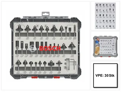 Zdjęcie produktu dla Bosch 2607017474, Zestaw bitów, 30 szt., 50, 54, 50, 60, 60, 60, 60, 51, 55, 55, 58, 60, 65, 52, 65, 60, 50, 54, 56, 54, 50, 48, 49, 52,..., 15, 20, 20, 30, 30, 30, 30, 10, 13, 13, 16, 19, 25, 13, 25, 19, 4, 13, 16, 13, 18, 16, 12, 12, 10,..., 4, 6, 8, 10, 12, 16, 20, 19, 25, 29, 32, 38, 13, 13, 16, 8, 32, 32, 35, 25, 16, 16, 13, 27, 12,..., 3, 6, 8, 10, 12, 4, 6, 10, 6, 10, 5 mm