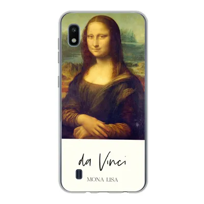 Produktbild von MuchoWow® Handyhülle Schutzhülle Hülle für Samsung Galaxy A10 Mona Lisa - Leonardo da Vinci - Alte Meister Silikon Softcase Handy Hülle - Schutzhülle