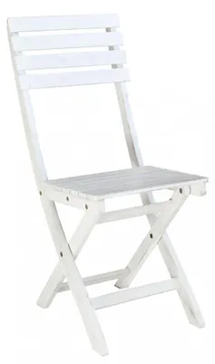 Immagine prodotto di Sedia da Giardino Dalila 36x53x87 h cm in Legno Bianco