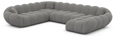 Produktbild von XXL Wohnlandschaft Maleron U-Form aus Stoff