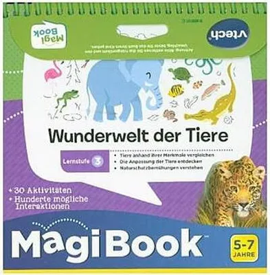 Produktbild von vtech Vtech 80-481004 Lernstufe 3 - Wunderwelt der Tiere, ab 5 - 7 Jahre