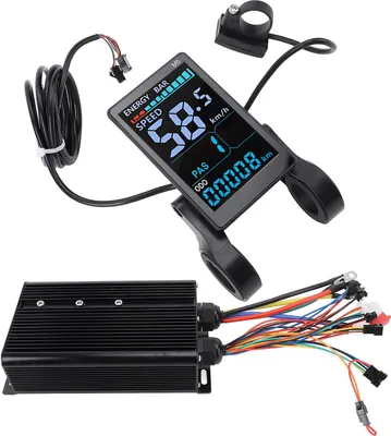 Image de Kit de contr?le Pyhodi 72-V-80-A, contr?leur moteur B��rsteless et ?cran LCD M5 avec acc?s au pouce, kit de modification du scooter ?lectrique pour moteur 72-V-5000-W, accessoires pour scooter ?lectrique