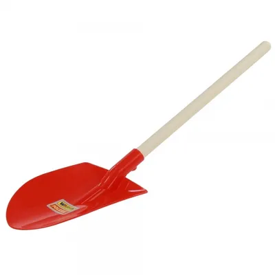 Produktbild von Schaufel mit Holzstiel, 55cm, farblich sortiert, 1 Stück