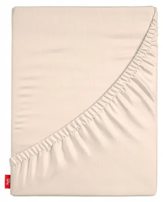 Produktbild von Softimi Jersey-Spannbettlaken 120x200 cm 100% Baumwolle Beige