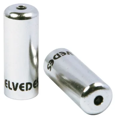 Produktbild von ELVEDES -Kabelhut 4,2 mm Aluminium Silber (10st)