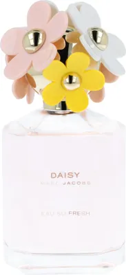 Produktbild von Marc Jacobs Daisy Eau So Fresh, Frauen, 125 ml, Nicht nachfüllbare Flasche, Grapefruit,Pear, Violet (flower),Wild rose, Zedernholz, Moschus
