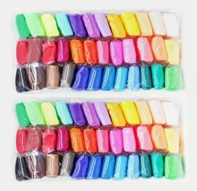 Image de Mousse d'argile polymère 72 couleurs