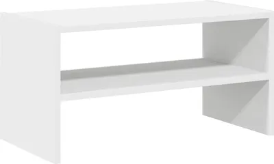Produktbild von vidaXL Schuhregal Stapelbar Weiß 60x30x30,5 cm