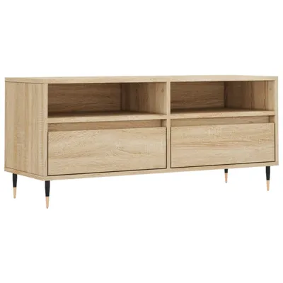 Zdjęcie produktu dla vidaXL Szafka pod TV dąb sonoma 100x34,5x44,5 cm materiał drewnopochodny