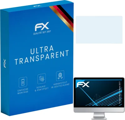 Produktbild von atFoliX FX-Clear Schutzfolie kompatibel mit Apple iMac 27 Model 2017 Displayschutzfolie