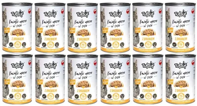 Zdjęcie produktu dla Bult Tuf Tuf Kawałki Mięsne z Drobiem w Sosie 415g x 12 szt