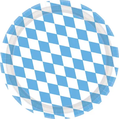 Produktbild von Amscan 9904816-66, Papier, Blau, 12 Stück(e)