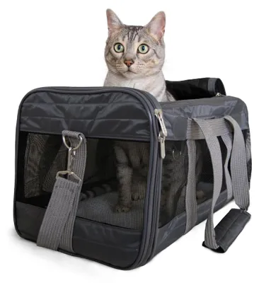Immagine prodotto di Trasportino per animali domestici Sherpa, approvato dalle compagnie aeree, colore larice