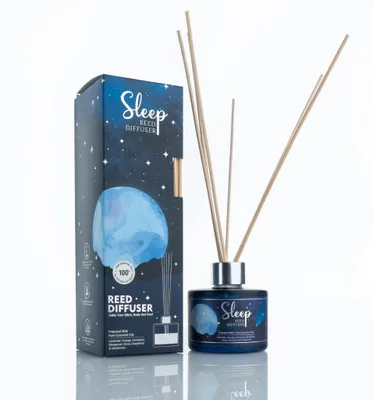 Immagine prodotto di Song of India Diffusore per aromaterapia Sleep 120 ml con bacchette di salice