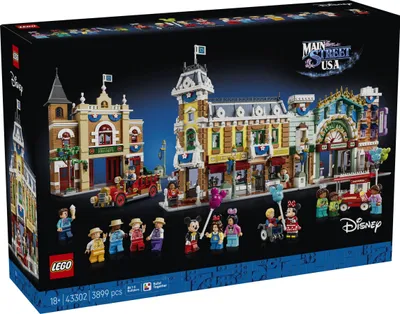 Obrázok produktu pre LEGO Disney Main Street, U.S.A., Stavebnica, 18 rok / roky, Plast, 3899 kusov, 4,83 kg