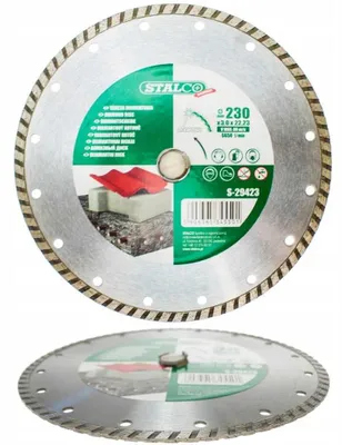 Obrázok produktu pre STALCO TURBO DIAMANTOVÁ ČEPEĽ 230 × 3,0 × 22,23 mm S-29423
