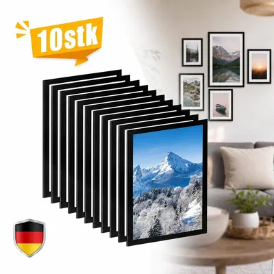 Immagine prodotto di 10 supporti magnetici A4, cornici informative autoadesive, supporti magnetici per informazioni