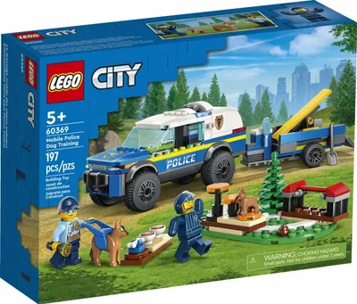 Obrázok produktu pre Stavebnica LEGO City 60369 Mobilné cvi?isko pre policajné psy (197 dielikov)
