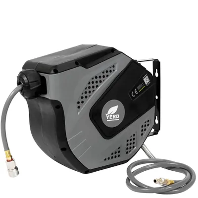 Produktbild von YERD Druckluft Schlauchtrommel 20m Automatik Schlauchaufroller 5/16" 10,34bar