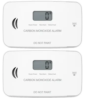 Produktbild von SAVS CO08 Kohlenmonoxidmelder 2 Stück - 10 Jahre Sensor - LCD-Display - Entspricht der europäischen Norm
