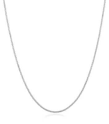 Immagine prodotto di Catena da uomo in argento (argento sterling 925, catena a cordoncino da 2 mm, lunghezza 55 cm)