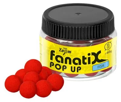 Produktbild von CarpZoom Pop Up Fanati-X 16mm 40g Strawberry