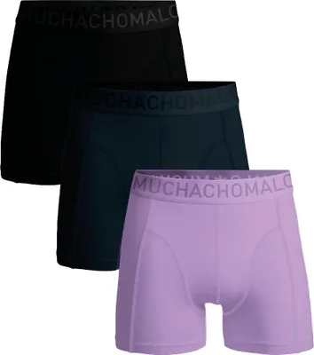 Produktbild von Muchachomalo Herren Boxershorts – 3er Pack – Microfaser & Stretch – Leichte Sport-Unterwäsche – Größe M - MICROFIB1010-27