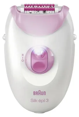 Obrázok produktu pre Braun Silk-epil 3-000, Ružová, 20 pinzety/pinziet, MicroGrip, AC, Nemecko, Box