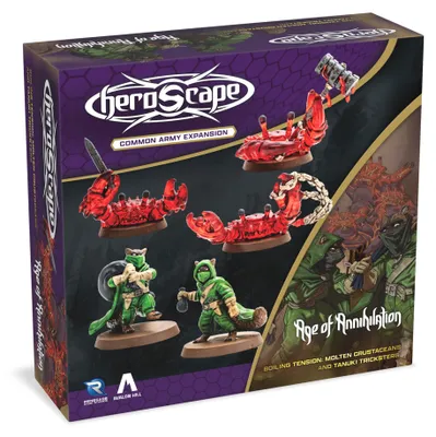 Image de Heroscape BT Molten Crustaceans & Tanuki Trickster - Miniaturen - ENG Edition