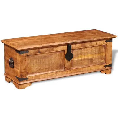 Obrázek produktu pro The Living Store Úložná truhla Rough Mango Wood