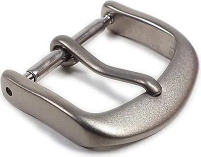 Produktbild von Minott Ersatzschließe Dornschließe Titan Schließe für Lederarmbänder 10mm - 18mm, Anstoß:10 mm
