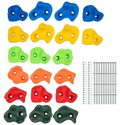 Obrázok produktu pre Lezecké chyty 22 kusov Kruzzel 25395