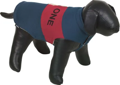 Zdjęcie produktu dla Sweter dla psa Nobby "The One" granatowy/czerwony, rozmiar: 36 cm