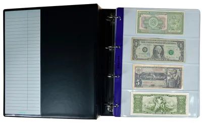 Image de Album de collection XL pour billets de banque et timbres