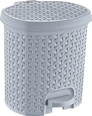 Image de keeeper 1030313000000 keeeper poubelle à pédale "tjark", 11,5 litres, gris nordique