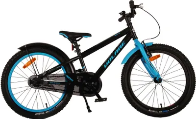 Obrázek produktu pro Rocky 20 palcový 27 cm chlapecký podsedák s brzdou Black/Blue