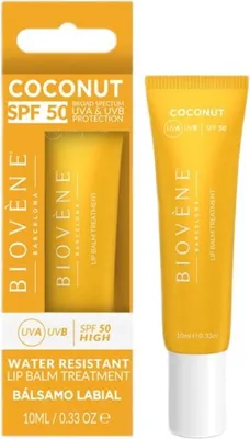 Immagine prodotto di Biovene Balsamo labbra al cocco SPF50, 10ml