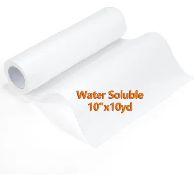 Zdjęcie produktu dla Papier do haftu rozpuszczalny w wodzie, 10 cali x 10 jardów